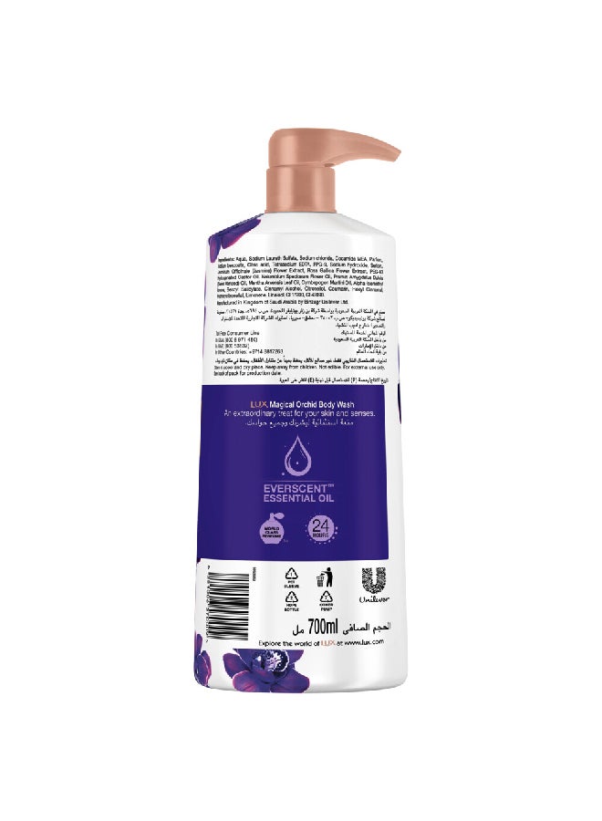 Lux - Opulent Fragrance Body Wash, New Magical Orchid, 30h Long-Lasting Scent, With Everscent Essential Oil 700ml - Image 1