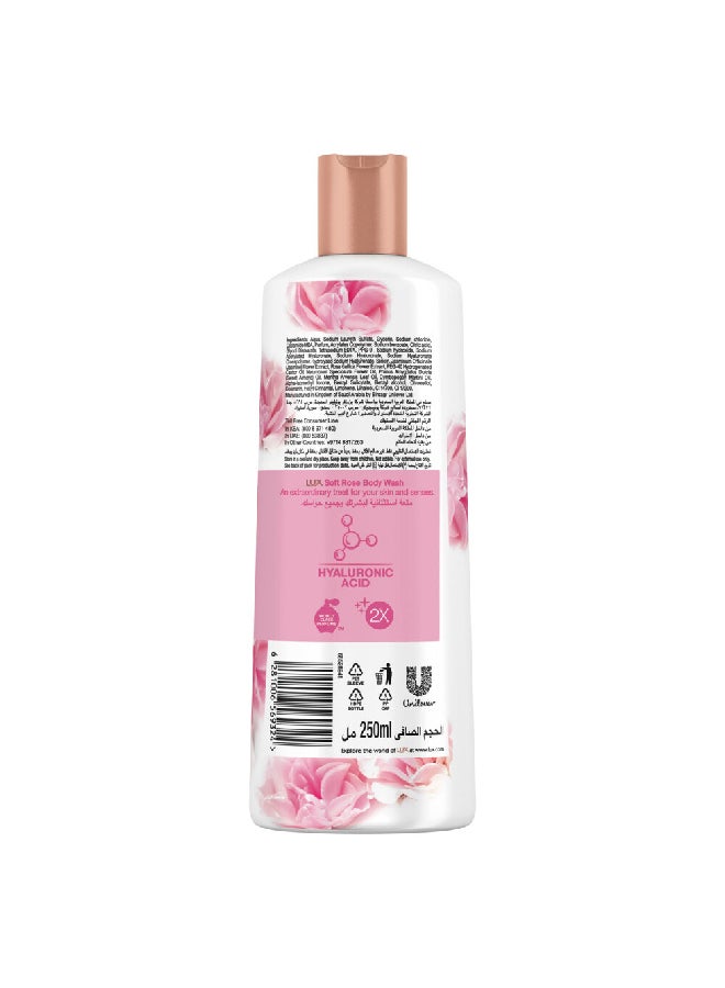 Lux - Moisturising Body Wash Soft Rose For All Skin Types 250ml Soft Rose - Image 1