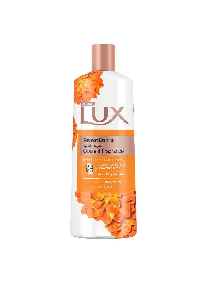 Lux Perfumed Body Wash Sweet Dahlia For 24 Hours Long Lasting Fragrance 500ml Sweet Embrace  - Image 1