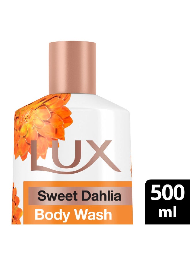 Lux Perfumed Body Wash Sweet Dahlia For 24 Hours Long Lasting Fragrance 500ml Sweet Embrace  - Image 2