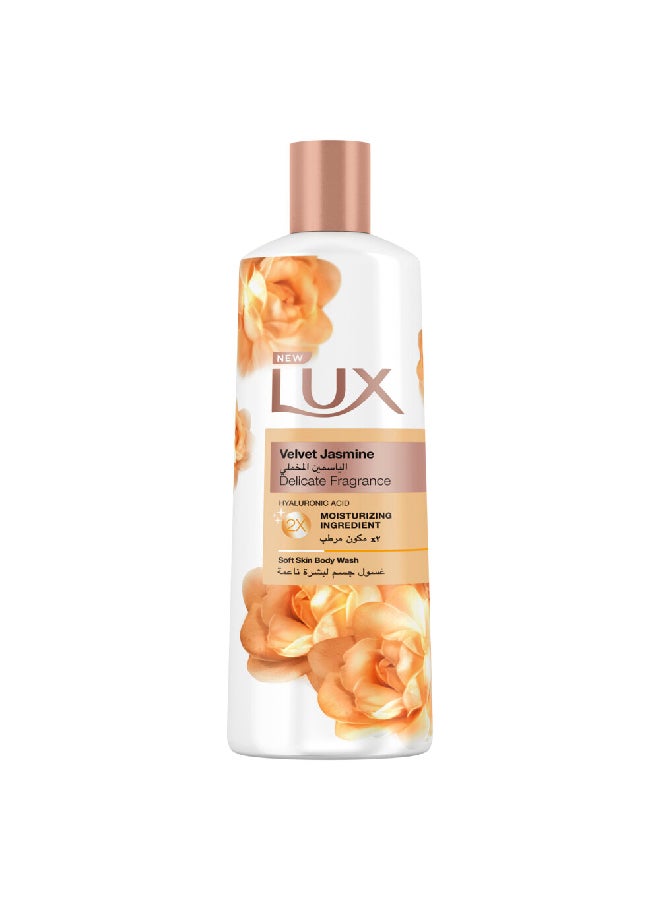 لوكس غسول جسم مرطب برائحة الياسمين المخملي لجميع أنواع البشرة 250 مل برائحة الياسمين المخملي - Image 1