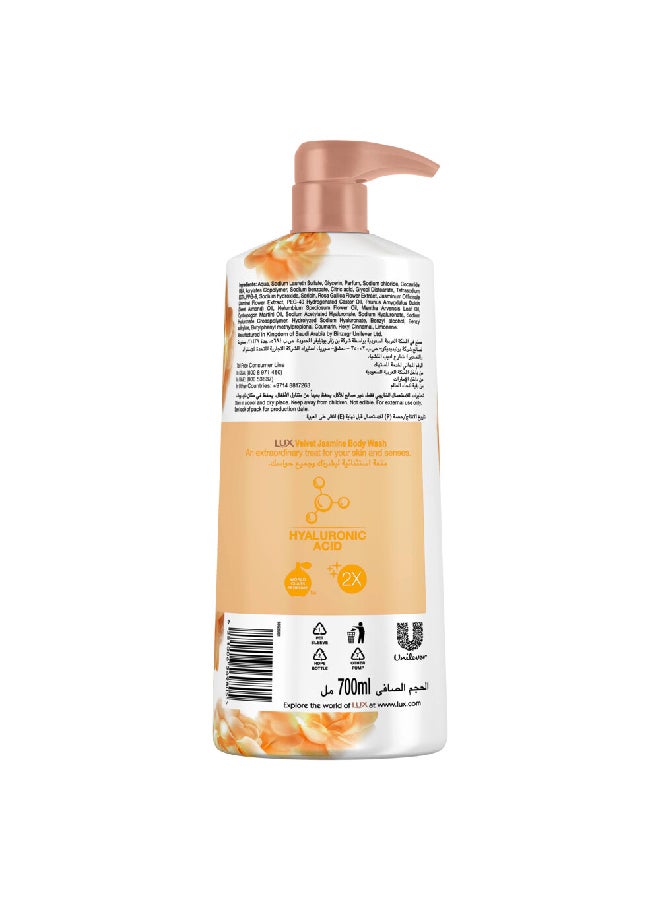 Lux - Moisturising Body Wash Velvet Jasmine For All Skin Types 700ml - Image 1