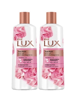 Moisturizing Body Wash Soft Rose Delicate Fragrance Pack of 2 250ml - v1630582179/N34850686A_1
