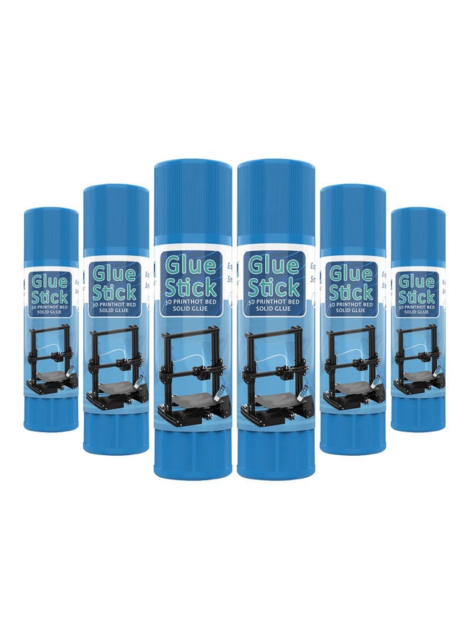 6-Piece 3D Printer Glue Sticks White  - Image 2