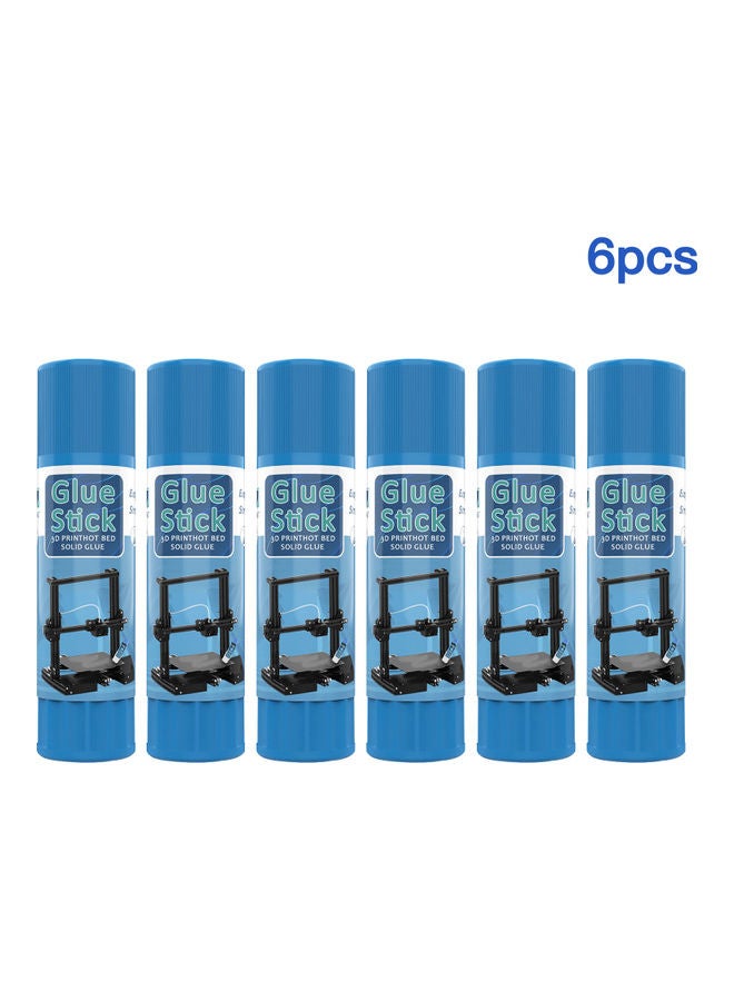6-Piece 3D Printer Glue Sticks White  - Image 1