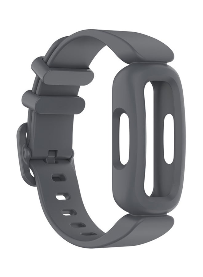 FITME Replacement Silicone Band For Fitbit Ace 3 Grey  - Image 1