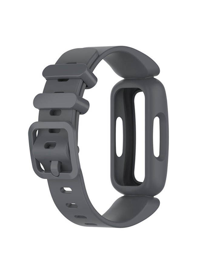 FITME Replacement Silicone Band For Fitbit Ace 3 Grey  - Image 2
