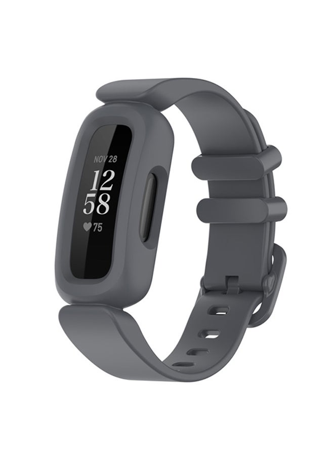FITME Replacement Silicone Band For Fitbit Ace 3 Grey  - Image 4