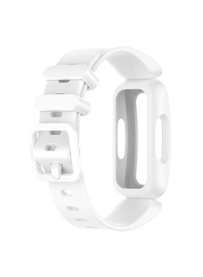 FITME Replacement Silicone Band For Fitbit Ace 3 White - Image 2