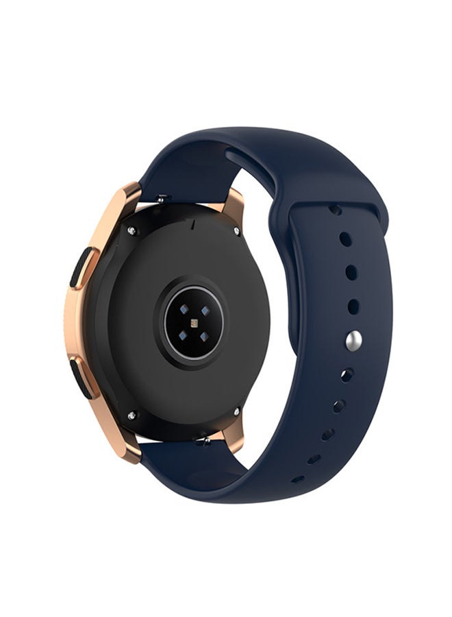FITME Clip Silicone Band For 20mm Smartwatch Navy - Image 4