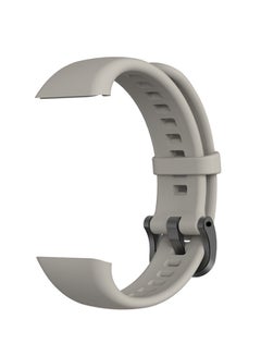 FITME 2-Piece Replacement Silicone Strap For Huawei Band 6 Navy/Grey  - Image 4