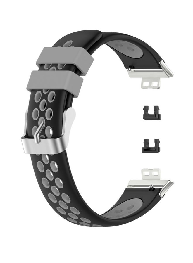 FITME Replacement  Band For Huawei Watch Fit Black/Grey - Image 1