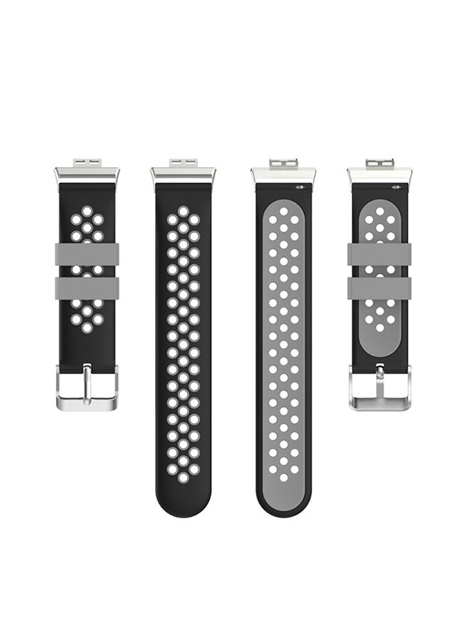 FITME Replacement  Band For Huawei Watch Fit Black/Grey - Image 3