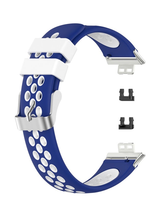 FITME Replacement Band For Huawei Watch Fit Blue/White - Image 1