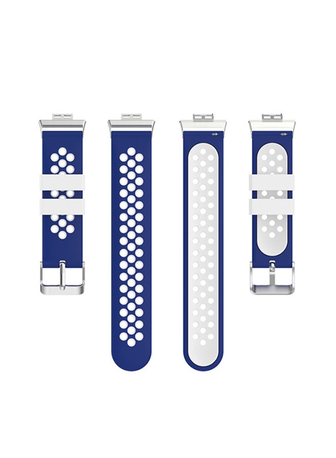 FITME Replacement Band For Huawei Watch Fit Blue/White - Image 3