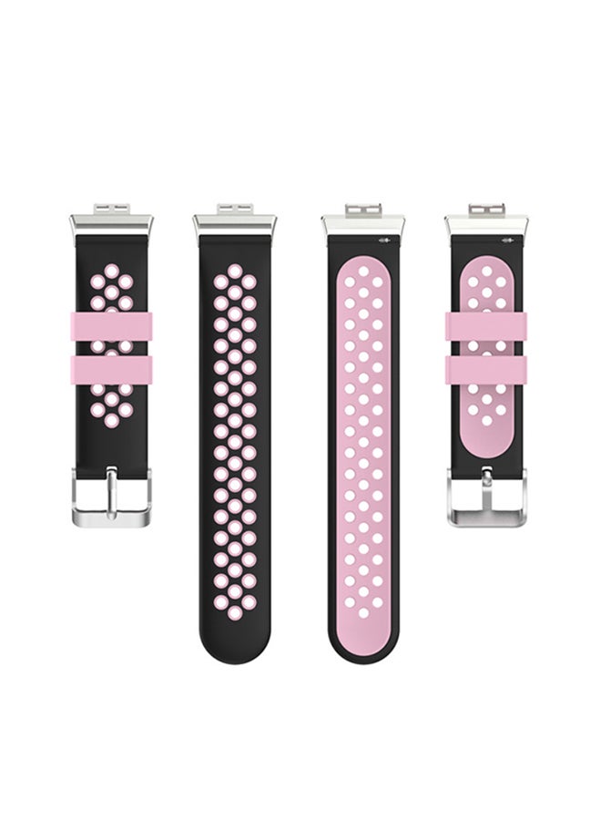 FITME Replacement  Band For Huawei Watch Fit Black/Pink - Image 3
