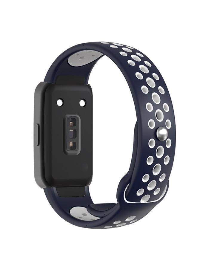 FITME Replacement Strap For Huawei Band 6 Navy/White  - Image 4