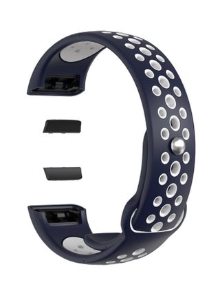 Replacement Strap For Huawei Band 6 Navy/White - v1630584728/N50577517A_1