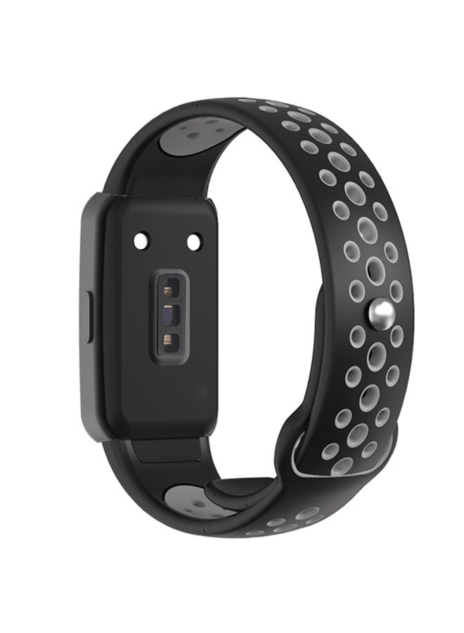 Replacement Strap For Huawei Band 6 Black/Grey