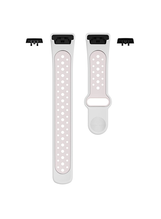 FITME Replacement Strap For Huawei Band 6 White/Pink - Image 3