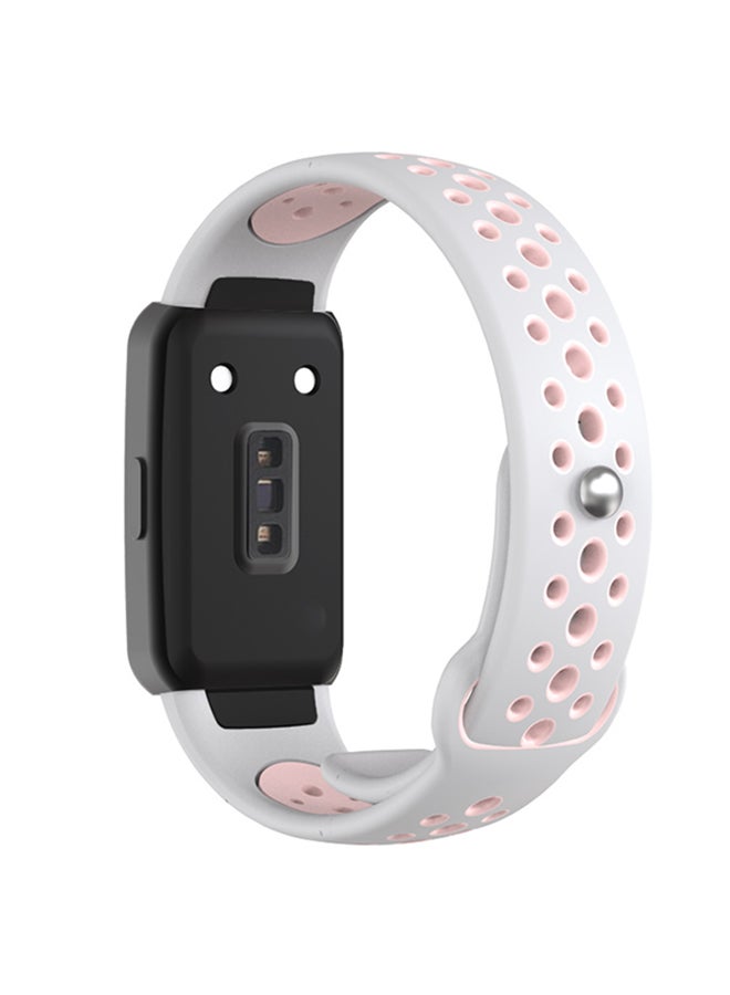 FITME Replacement Strap For Huawei Band 6 White/Pink - Image 4