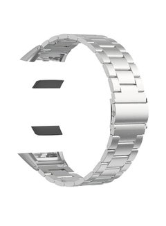 FITME Replacement Metal Strap For Huawei Band 6 Silver  - Image 1