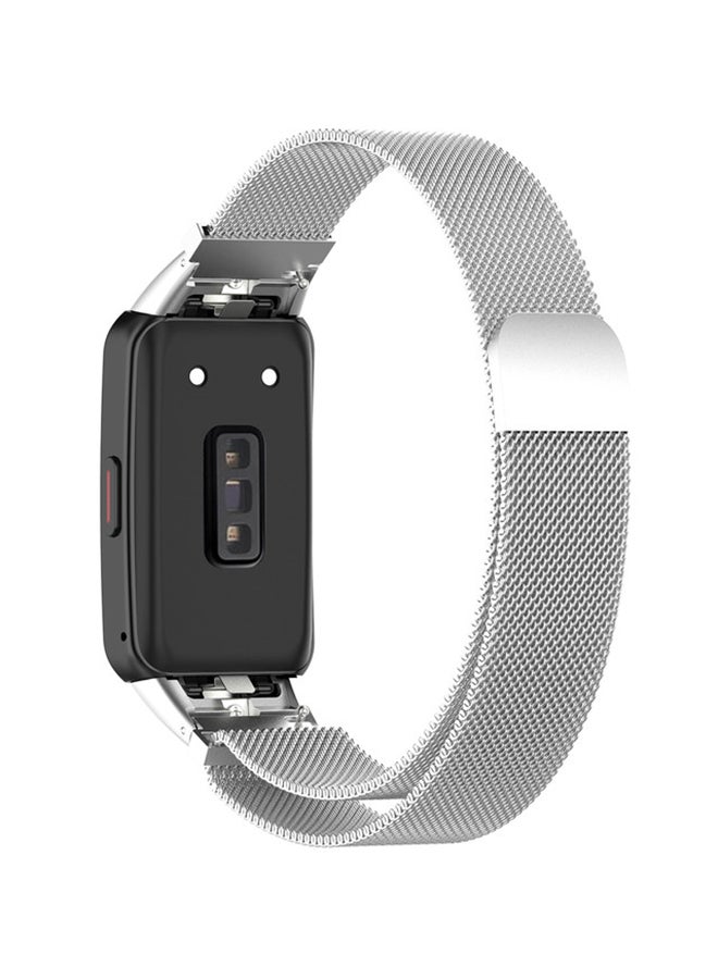 Replacement Milanese Strap For Huawei Band 6 Silver