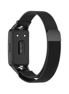FITME Replacement Milanese Strap For Huawei Band 6 Black  - Image 4