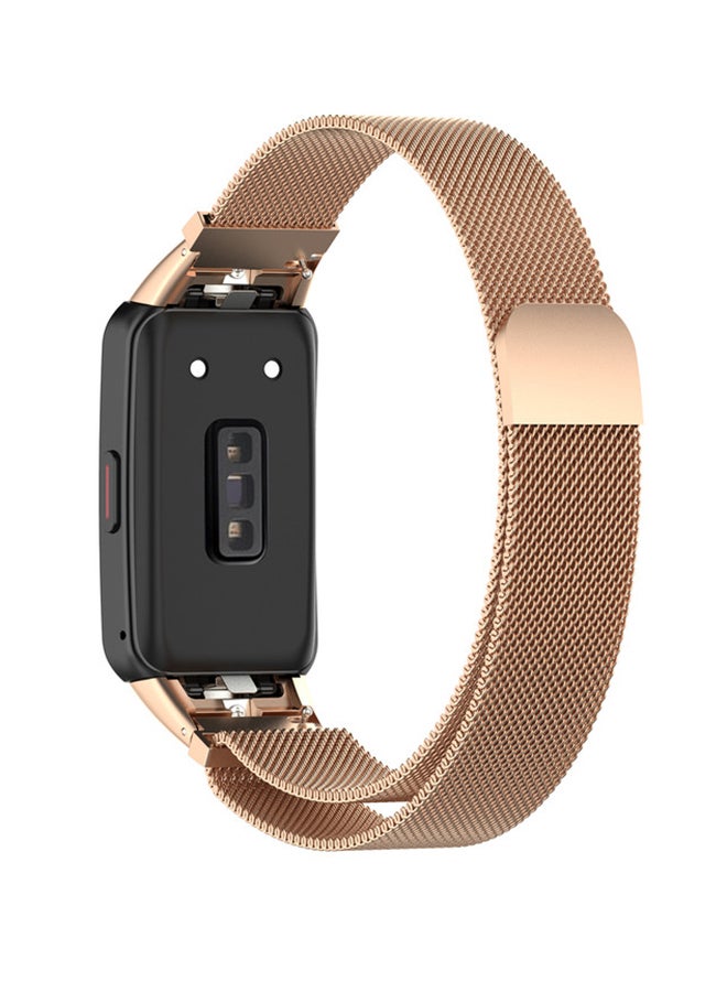 FITME - Replacement Milanese Strap For Huawei Band 6 Rose Gold - Image 1