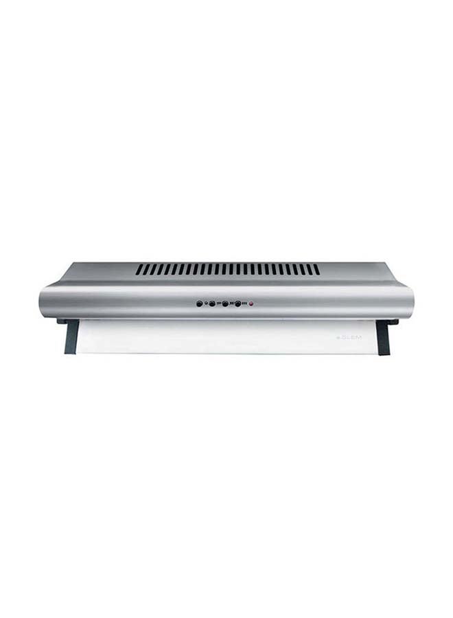GLEM Horizontal Chimney Hood 320 W GHC63IX Silver - Image 1