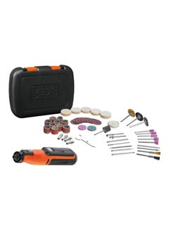 Cordless Multifunctional Rotary Tool With 52 Accessories And Kitbox 7.2V 1.5Ah BCRT8IK-XJ Orange/Black - v1630586671/N50607899A_4