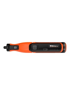 Cordless Multifunctional Rotary Tool With 52 Accessories And Kitbox 7.2V 1.5Ah BCRT8IK-XJ Orange/Black - v1630586671/N50607899A_5