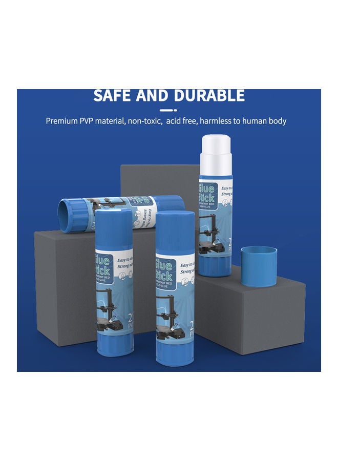 3-Piece 3D Printer Glue Sticks White  - Image 3