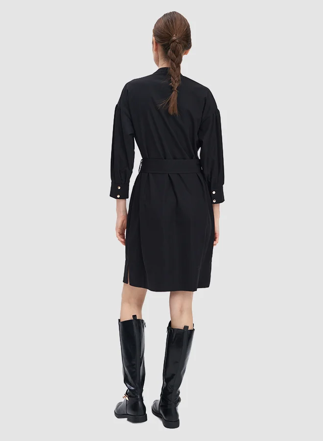 Mohito Full Zip Dress Black