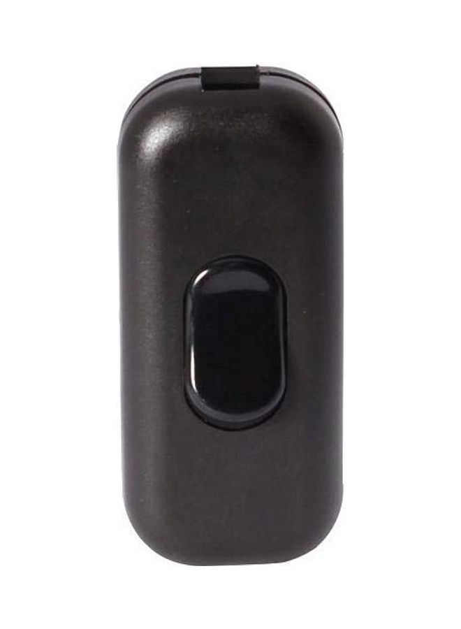 INLINE On/Off Rocker Light Switch Black  - Image 1