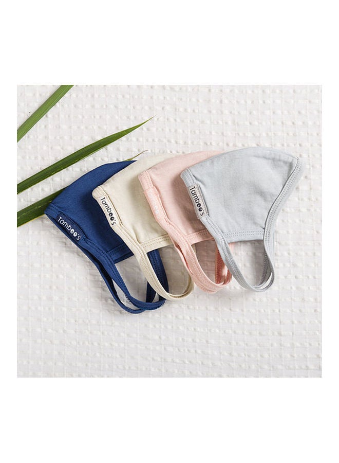 Tamboo's 2-Piece Eco Friendly Reusable Washable Soft Child Face Masks Deep Blue 26x10.5cm - Image 4