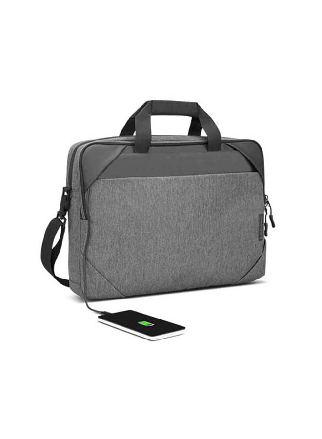 Lenovo - Urban Topload T530 15.6" Laptop Bag, Fits Up To 15.6 Inch Laptops, Water Repellent Material, Padded Pc Compartment, Anti Theft Pocket, On The Go Charging Grey - Image 1