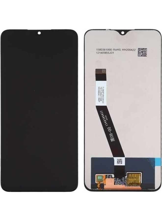 Generic - LCD Screen and Digitizer Full Assembly for Xiaomi Redmi 9 Black - Image 1