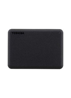 محرك أقراص ثابت محمول Canvio Advance سعة 1 تيرابايت بمنفذ USB 3.2 من الجيل الأول مع خاصية النسخ الاحتياطي التلقائي باللون الأسود - HDTCA10EK3AA