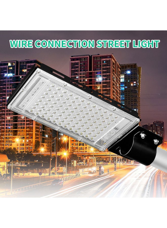 ماركة غير محددة مصباح شارع ب50 مصباح LED يعمل بالتيار المتردد بجهد 180-240 فولت وقدرة 50 وات أبيض 22.2x5x0.36سم  - Image 2