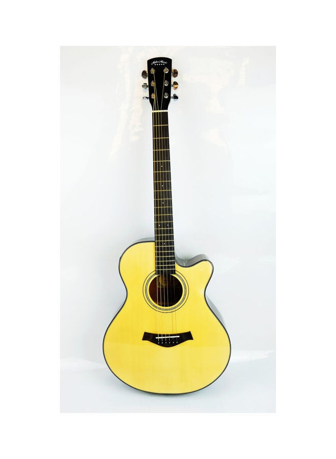 40 Inch Acoustic Electric Semi Guitar With 5band EQ Die Cast Keys With Bag - v1630592713/N50628873A_1