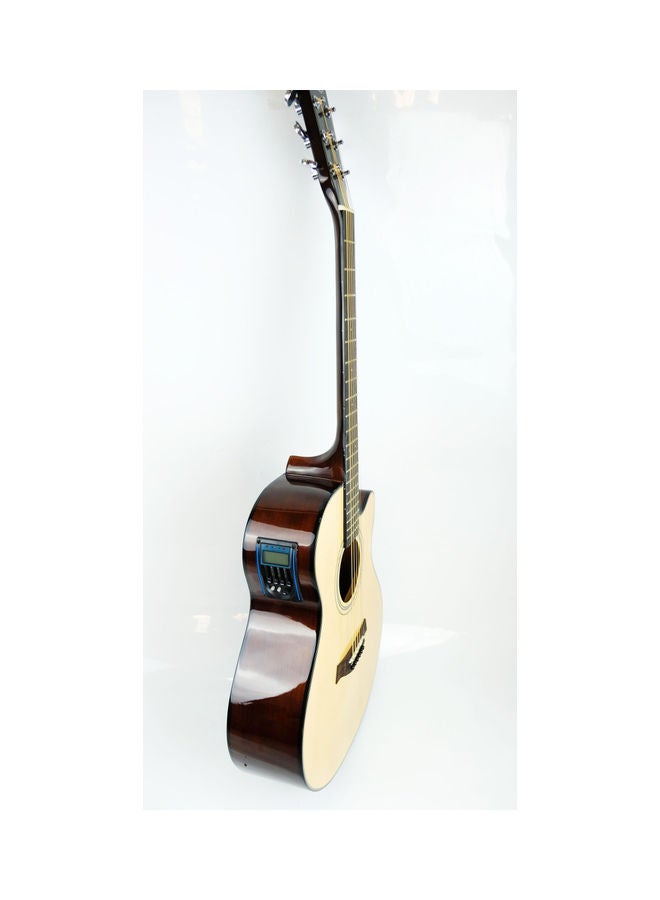 40 Inch Acoustic Electric Semi Guitar With 5band EQ Die Cast Keys With Bag - v1630592713/N50628873A_2