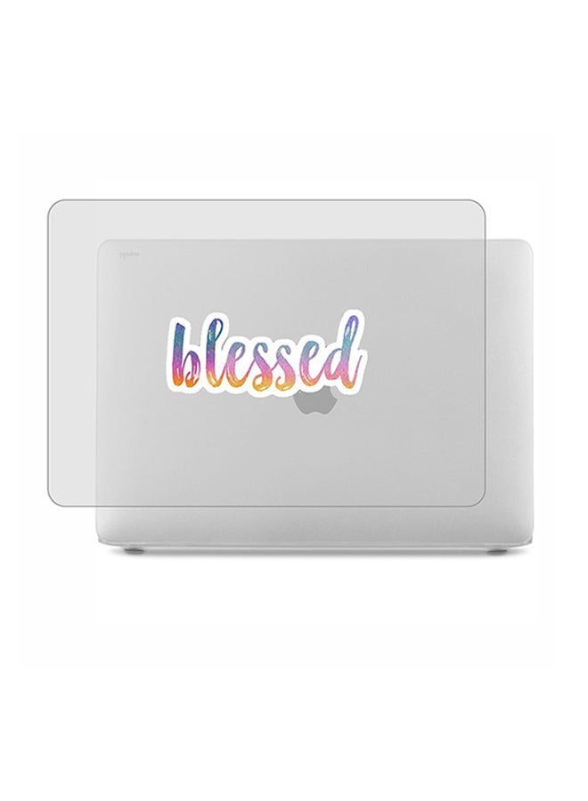 Theodor 2-Piece Protective Hardshell Rubberized Case Cover For MacBook Pro Silver - Image 1