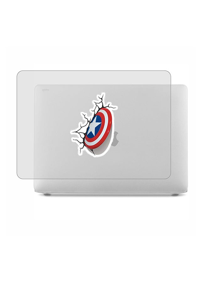 ثيودور غطاء حماية صلب مغلف بالمطاط من قطعتين لجهاز ماك بوك برو - Image 1