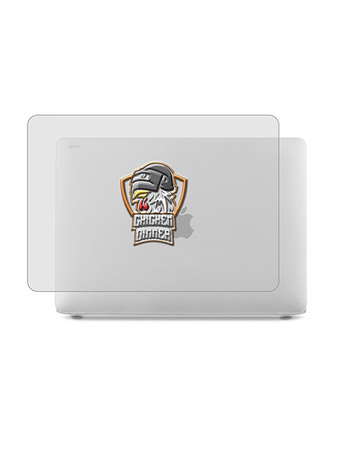 Theodor 2-Piece Protective Hardshell Rubberized Case Cover For MacBook Pro Silver - Image 1