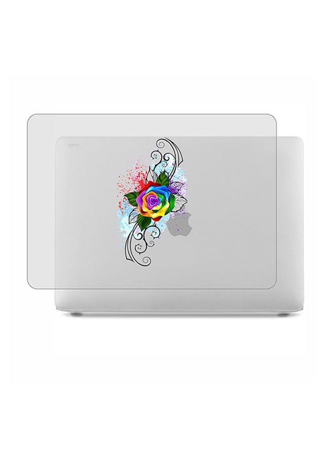 ثيودور غطاء حماية صلب مغلف بالمطاط من قطعتين لجهاز ماك بوك برو - Image 1