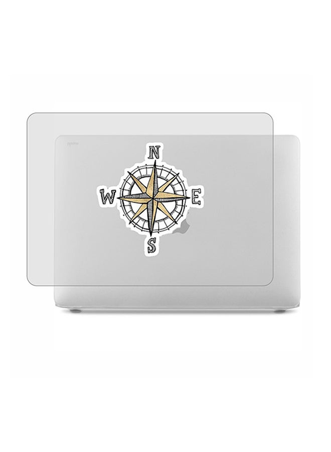 Theodor 2-Piece Protective Hardshell Rubberized Case Cover For MacBook Pro Silver - Image 1