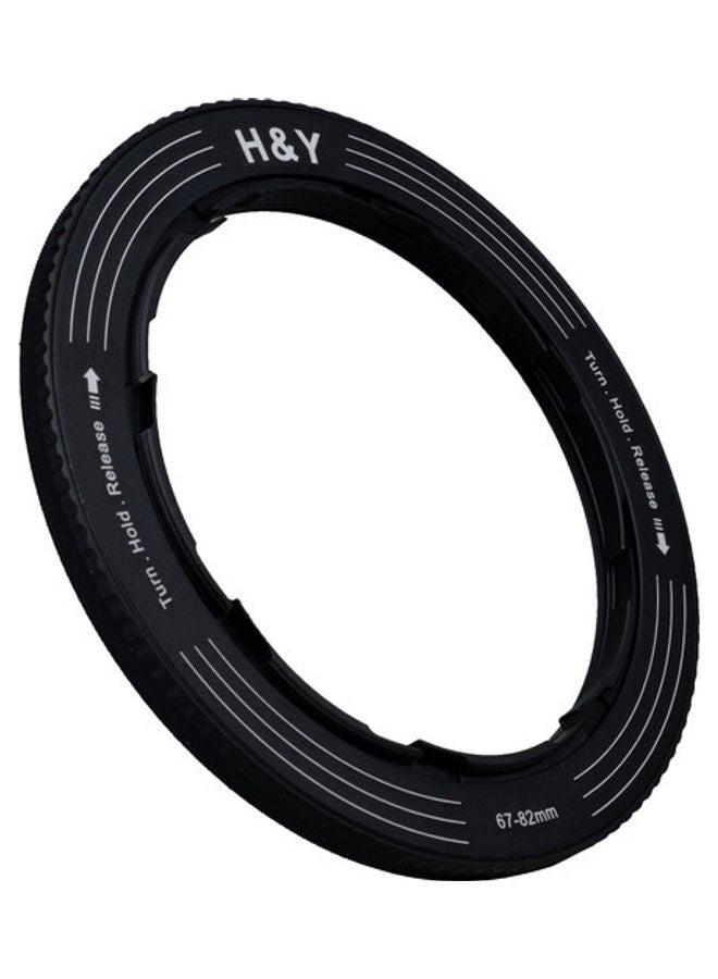 H&Y RevoRing Variable Adapter 67-82mm Black