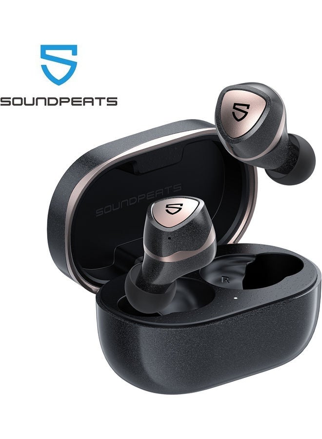 SoundPEATS - Sonic Pro True Wireless Earbuds Black - Image 1