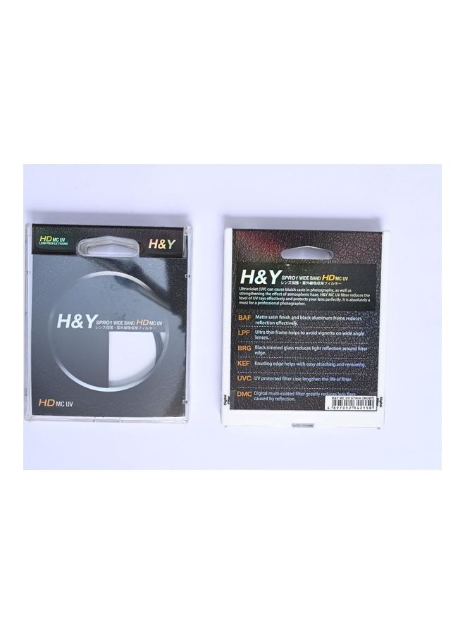 H&Y - HD MC UV Filter 52mm Black - Image 1